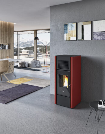 Pelletikamin Giusy kahe lisaõhu kanaliga korterisse majja kütmiseks